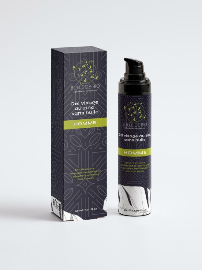 Découvrez notre gel visage léger pour une peau hydratée et fraîche, spécialement conçu pour les hommes.
